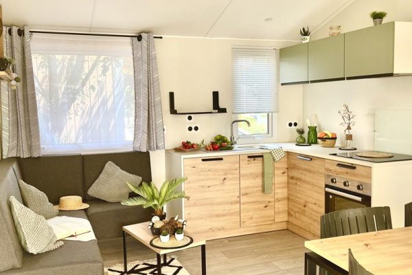 Mobil-home propriétaire, intérieur